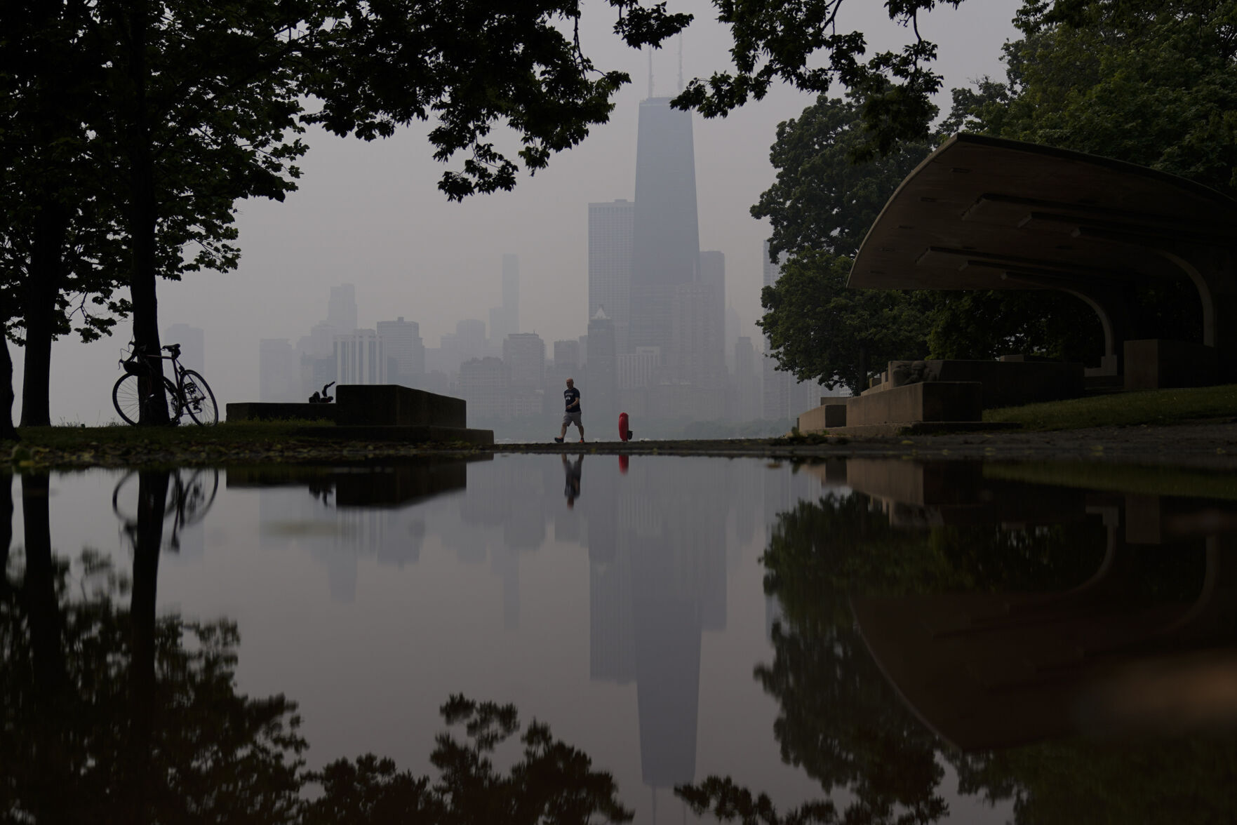 APTOPIX Canada Wildfires Air Quality Great Lakes